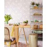 Eijffinger|Tapete mit kleinen wilden Blumen in Lila|Tapeten