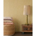 Eijffinger|Wallpaper with scattered ochre yellow florets|Wallpaper