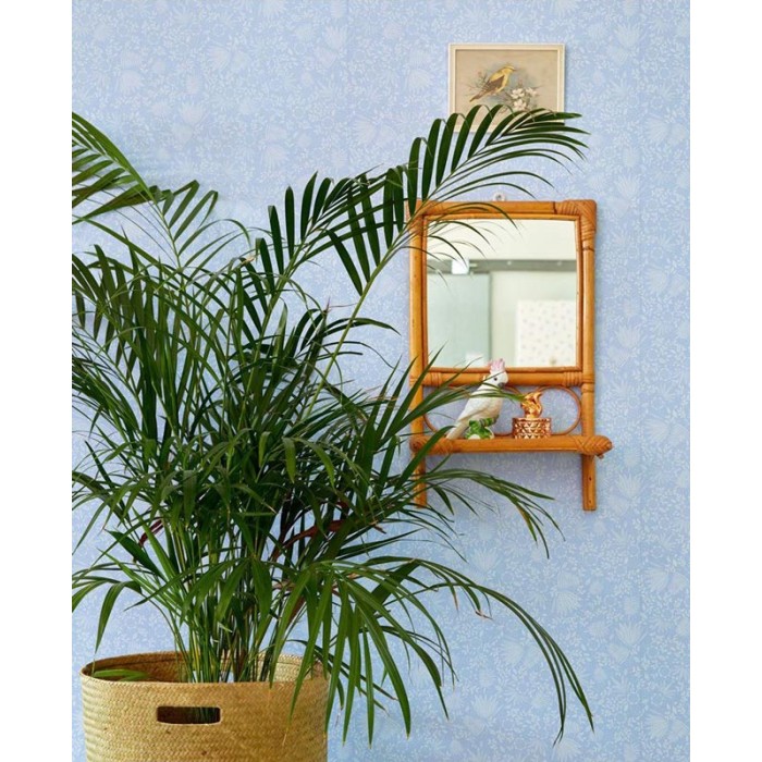 Eijffinger|Papier peint feuilles de fougère bleu ciel botanique|Papier Peint