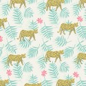 Eijffinger|Papier peint enfant léopards et fleurs|Papier Peint