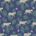 Eijffinger|Papel pintado infantil leopardos y flores verdes|Papel Pintado