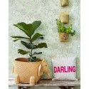 Eijffinger|Youth wallpaper with green flowers|Wallpaper