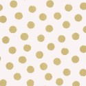 Eijffinger|Papier peint pois blanc or brillant|Papier Peint