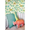 Eijffinger|Wandbild Kinder Palmen und Leoparden|Wandbild