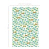 Eijffinger|Wandbild Kinder Palmen und Leoparden|Wandbild