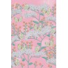 Eijffinger|Wandbild Kinder rosa Schmetterlinge und Blumen|Wandbild