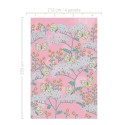 Eijffinger|Papier peint panoramique enfant papillons roses et fleurs|Panoramiques