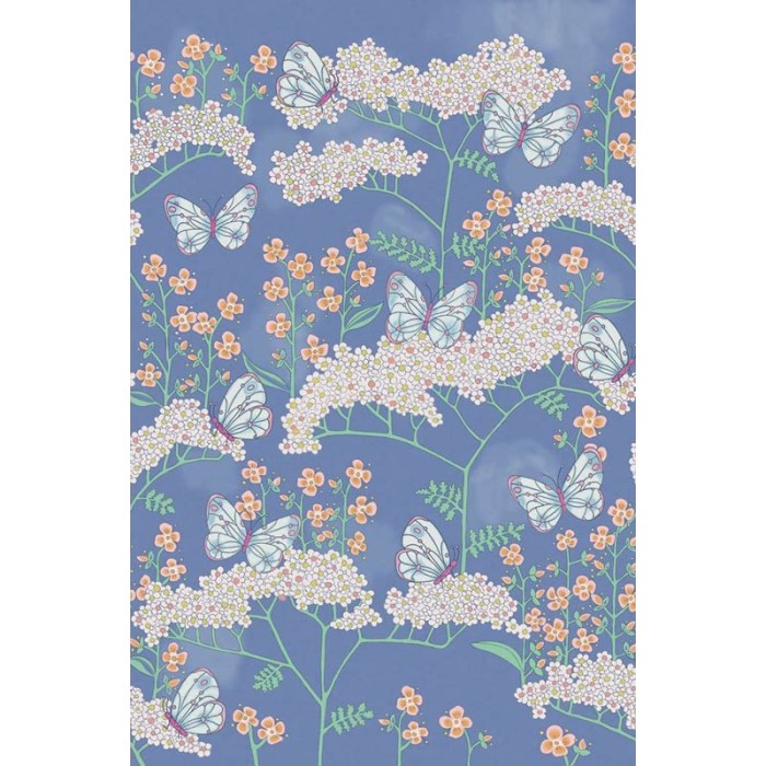 Eijffinger|Wandbild Kinder Schmetterlinge zwischen Blumen|Wandbild