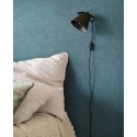 Eijffinger|Modern shiny patchwork textile geometric wallpaper in petrol blue|Wallpaper