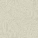 Eijffinger|Papier peint pelote de lignes entrelacées beige sable moderne|Papier Peint
