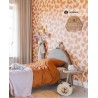 Eijffinger|Papel pintado geométrico abstracto rosa naranja retro|Papel Pintado
