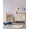 Eijffinger|Papier peint enfant poissons lilas|Papier Peint