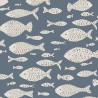 Eijffinger|Kids wallpaper with blue fish|Wallpaper