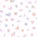 Eijffinger|Papier peint enfant confettis rose pastel|Papier Peint