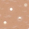 Eijffinger|Papier peint enfant lune et étoiles métallisé|Papier Peint