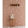 Eijffinger|Kids wallpaper with metallic moon and stars|Wallpaper