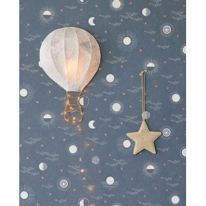 Eijffinger|Kids wallpaper with metallic planets and stars|Wallpaper 2