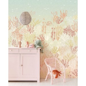 Eijffinger|Wall mural clay imitation textures sandy beige|Wallmurals 2
