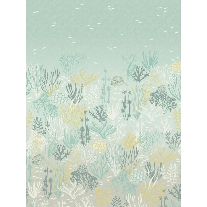 Mural pared infantil fondo marino corales - Eijffinger Explore 323101