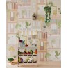 Eijffinger|Papier peint panoramique enfant petites maisons multicolores|Panoramiques