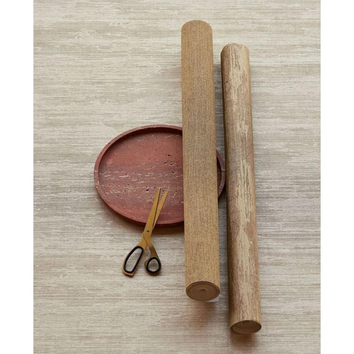 Eijffinger|Vinyl-Tapete Leinen ocker Vinyl elegant|Tapeten