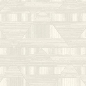 Khroma|Ethnic Wallpaper with herringbone in white and light grey|Wallpaper