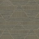 Eijffinger|Ethnic geometric wallpaper with pyramidal triangles|Wallpaper