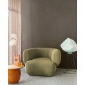 Eijffinger|Minimalist wallpaper with brown arches|Wallpaper
