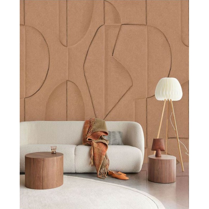 Eijffinger|Wall mural modern contemporary clay carving|Wallmurals