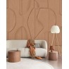 Eijffinger|Wall mural modern contemporary clay carving|Wallmurals