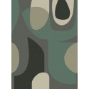 Eijffinger|Wall mural contemporary abstract green|Wallmurals