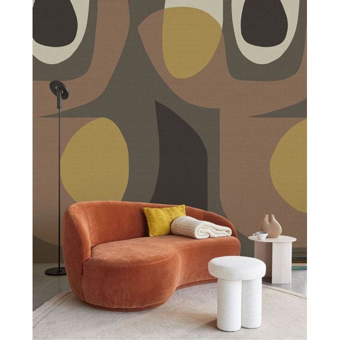 Eijffinger|Wandbild kubistisches Design abstrakte Figuren|Wandbild