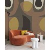 Eijffinger|Wandbild kubistisches Design abstrakte Figuren|Wandbild