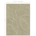 Eijffinger|Papier peint panoramique minimaliste lignes sur fond stuqué|Panoramiques