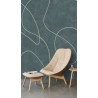 Eijffinger|Papier peint panoramique design minimaliste contemporain avec lignes|Panoramiques