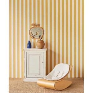 Elitis|Papier peint en soie naturelle tons kaki et beige|Papier Peint 2