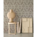 Eijffinger|Ethnic geometric wallpaper in black and brown|Wallpaper