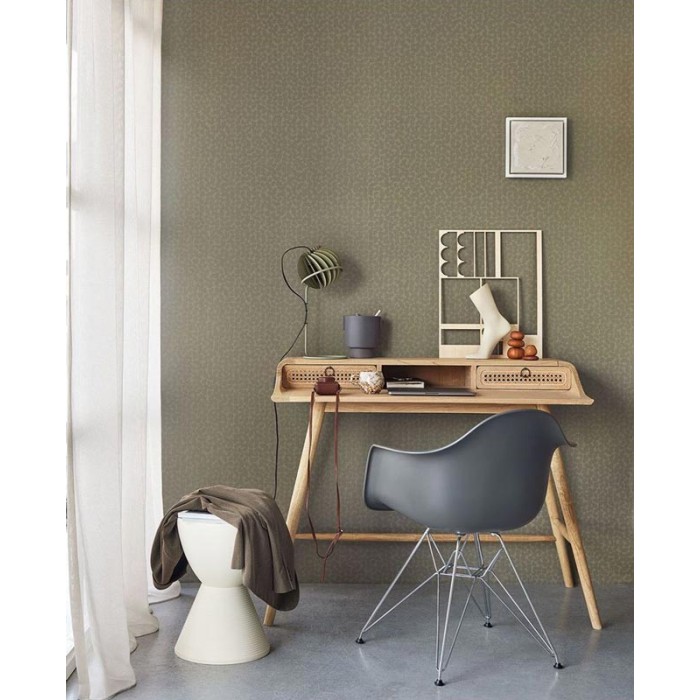 Eijffinger|Wallpaper with shiny white geometric metallics|Wallpaper