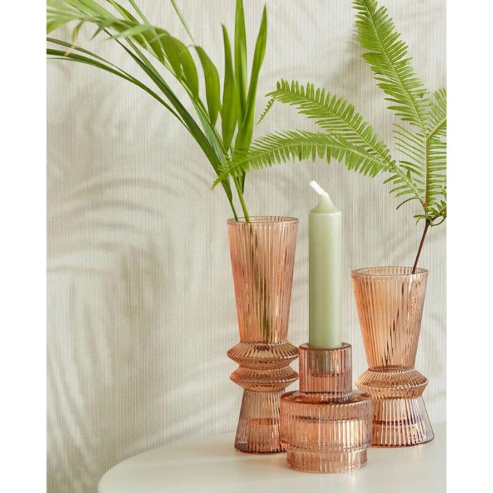 Papeldecor|Tapete Palmenblätter beige|Tapeten