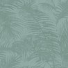 Papeldecor|Tapete tropisches Blumenmuster türkis|Tapeten