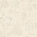 Papeldecor|Tropical Toile de Jouy wallpaper|Wallpaper