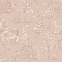 Papeldecor|Papier peint paysage exotique rose|Papier Peint