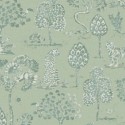 Papeldecor|Papier peint tropical Toile de Jouy|Papier Peint