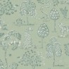 2-5707 - Papel Pintado toile jouy tropical