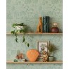 Papeldecor|Papier peint tropical Toile de Jouy|Papier Peint