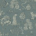 Papeldecor|Wild landscape Toile de Jouy wallpaper|Wallpaper