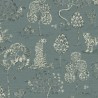 Papeldecor|Wild landscape Toile de Jouy wallpaper|Wallpaper