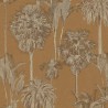 Papeldecor|Papel pintado palmeras amarillo ocre|Papel Pintado