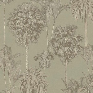 Borastapeter|Papier peint feuilles ovales floral contemporain|Papier Peint