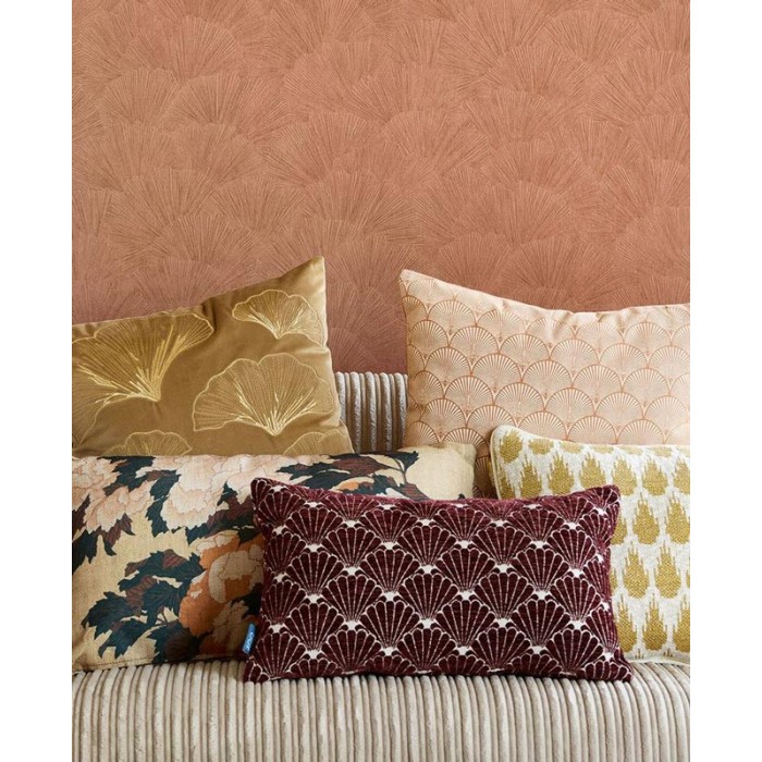 Papeldecor|Papel pintado japonés hojas ginkgo|Papel Pintado